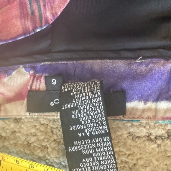 Sandro size 6 EUC Vibrant Patterned Mini Skirt - Picture 13 of 14